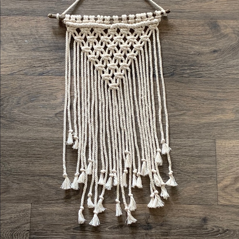 Boho wall hanging